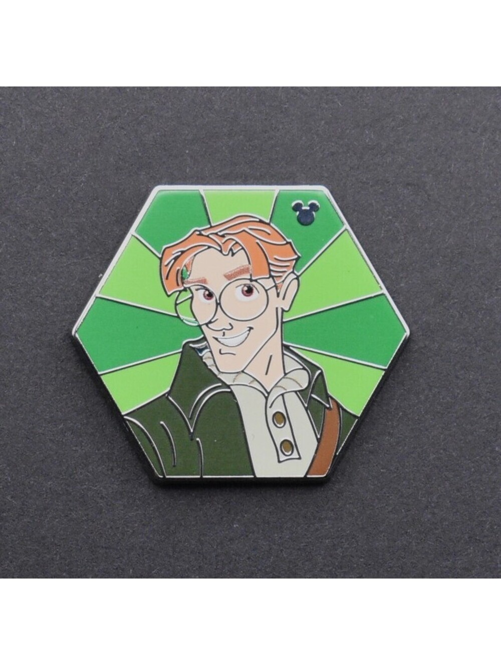 Disney DLR Milo Thatch Atlantis -Film Anniversaries Hidden Mickey 2026 Pin (C6)